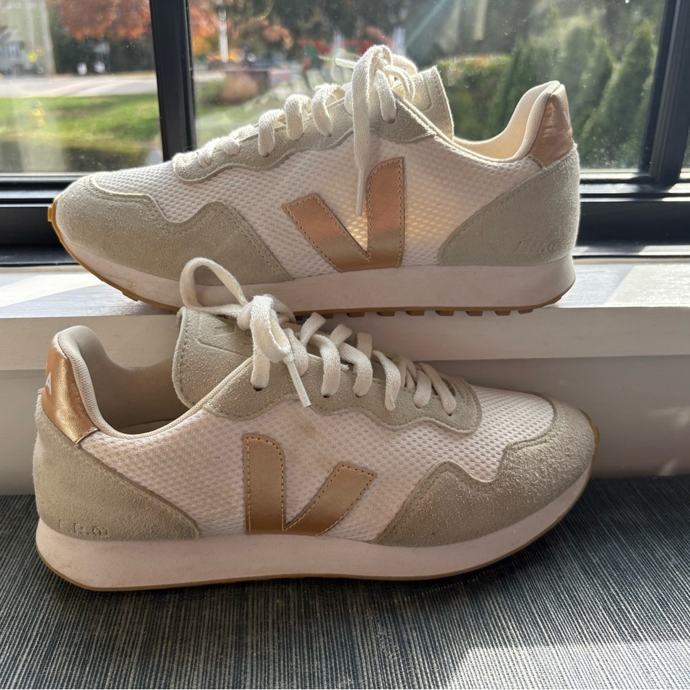 Veja Women's SDU ALVEOMESH WHITE PLATINE sneaker